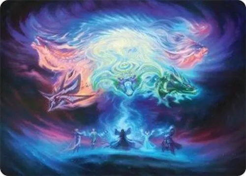 Call the Spirit Dragons Art Card