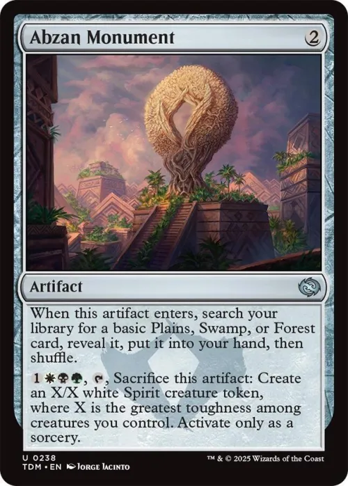 Abzan Monument - Foil