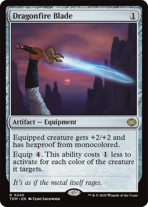 Dragonfire Blade - Foil