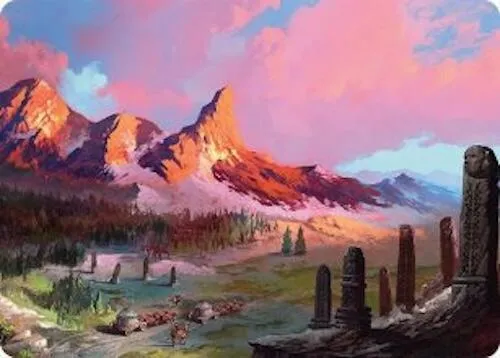 Rugged Highlands Art Card