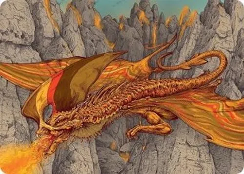 Magmatic Hellkite Art Card