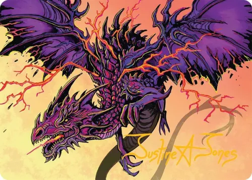 Stormshriek Feral Art Card - Gold Stamped Signature