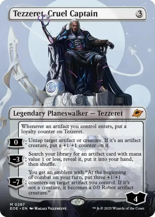 Tezzeret, Cruel Captain - Foil