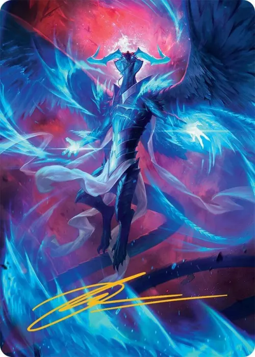 Ugin, Eye of the Storms Art Card - Gold Stamped Signature