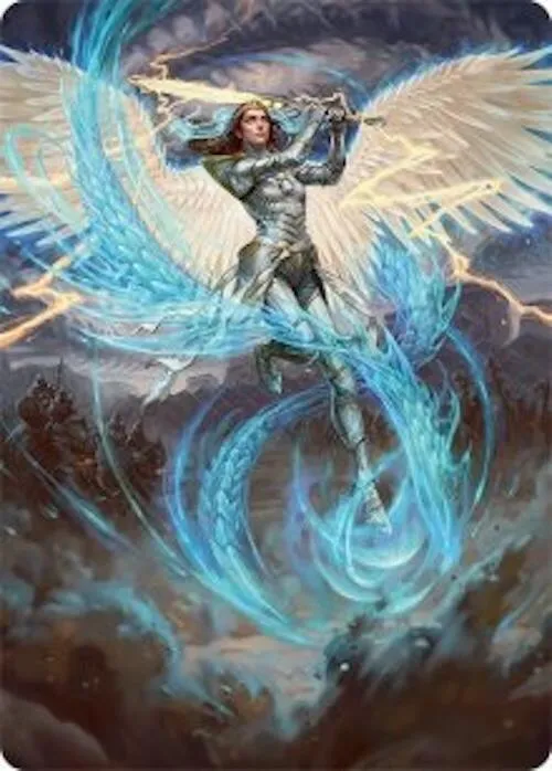 Elspeth, Storm Slayer Art Card