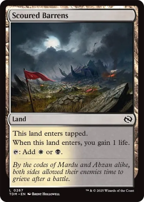 Scoured Barrens - Foil