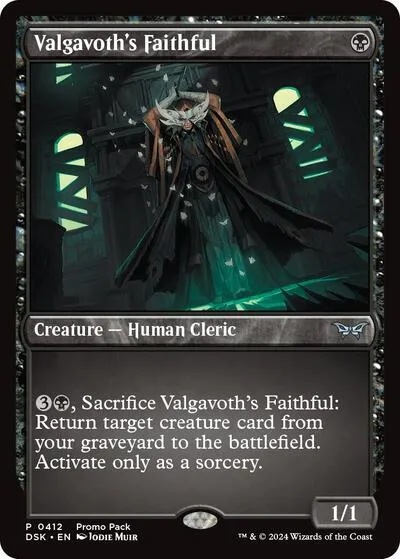 Valgavoth's Faithful - Foil
