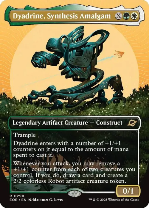 Dyadrine, Synthesis Amalgam - Foil
