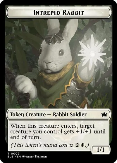 Intrepid Rabbit Token - Normal Intrepid Rabbit Token