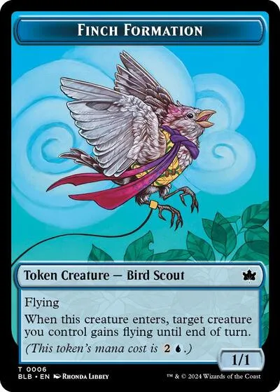 Finch Formation Token - Normal Finch Formation Token
