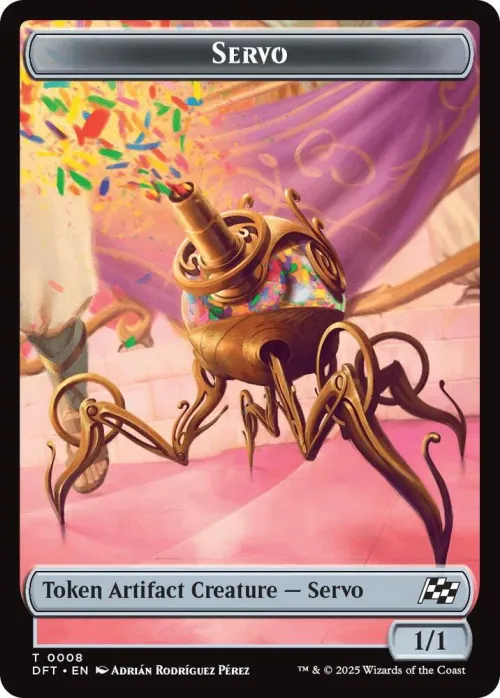 Servo // Thopter (0009) Double-Sided Token