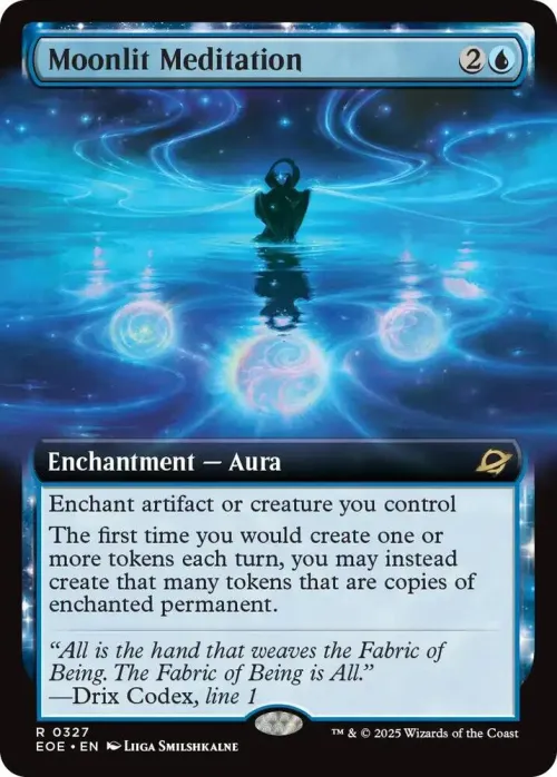 Moonlit Meditation - Foil