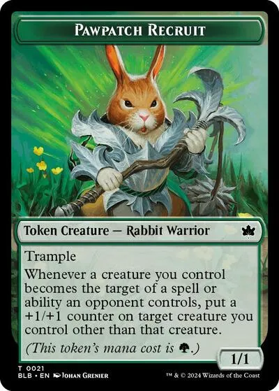 Pawpatch Recruit Token - Normal Pawpatch Recruit Token