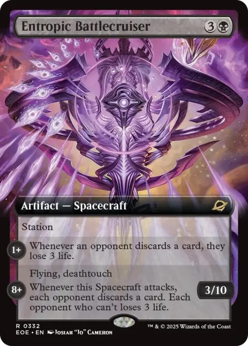 Entropic Battlecruiser - Foil