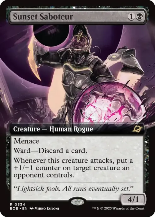 Sunset Saboteur - Foil