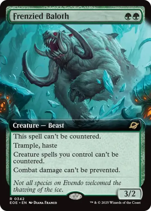 Frenzied Baloth - Foil