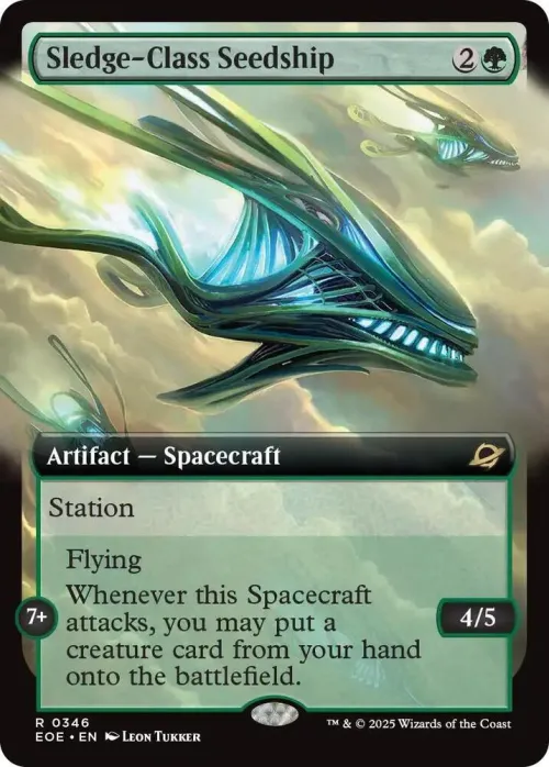Sledge-Class Seedship - Foil