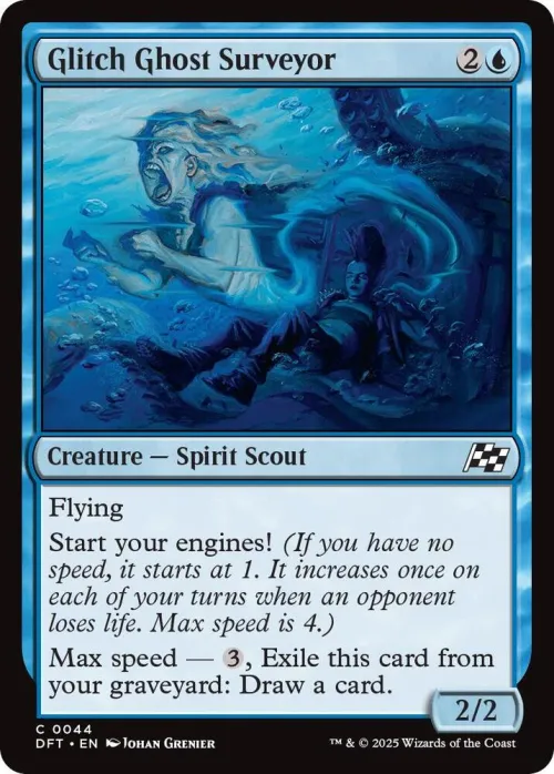 Glitch Ghost Surveyor - Foil