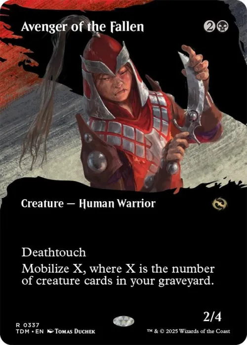 Avenger of the Fallen - Foil