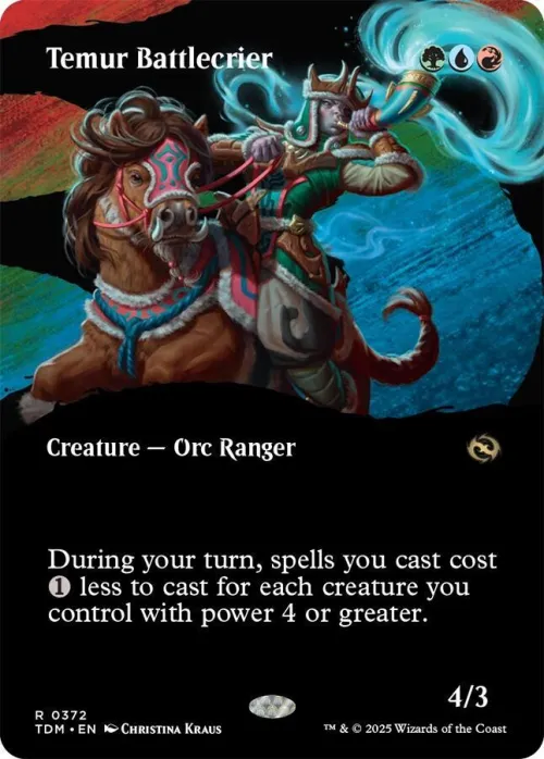 Temur Battlecrier - Foil
