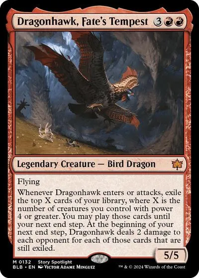 Dragonhawk, Fate's Tempest - Foil