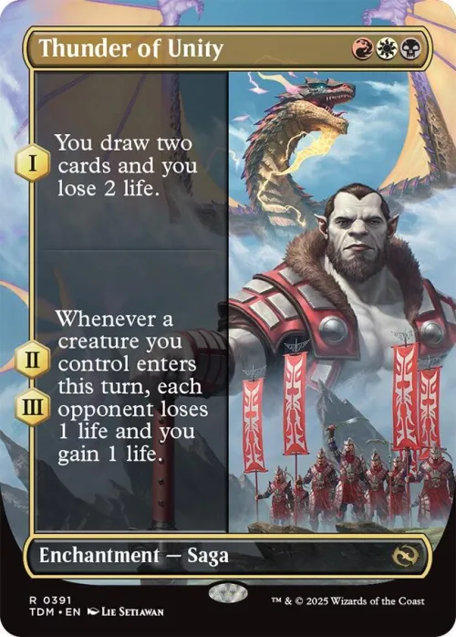 Thunder of Unity - Foil