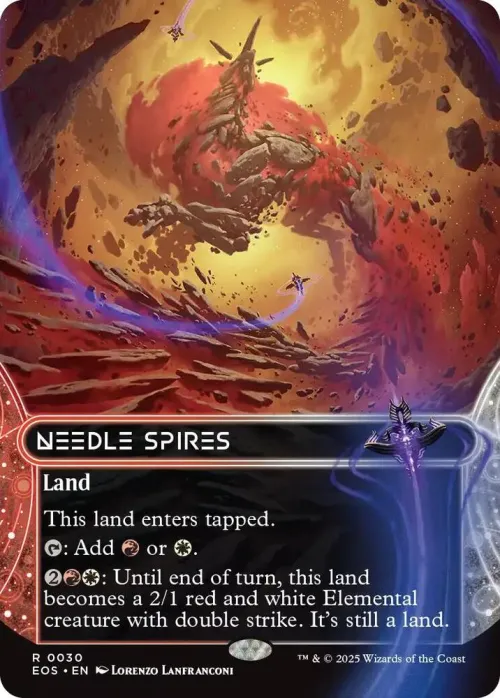 Needle Spires - Foil