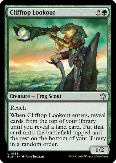 Clifftop Lookout - Foil