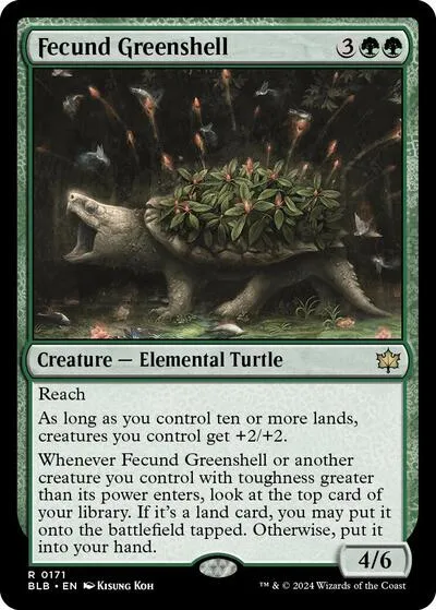Fecund Greenshell - Foil