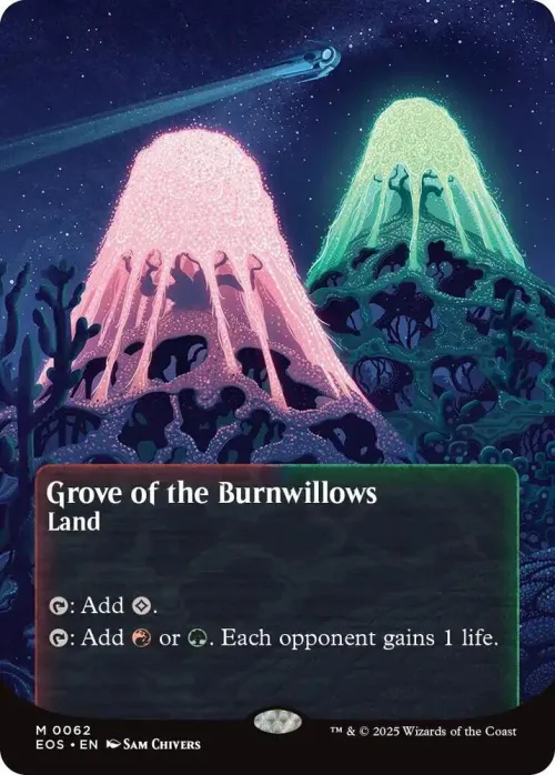 Grove of the Burnwillows - Foil