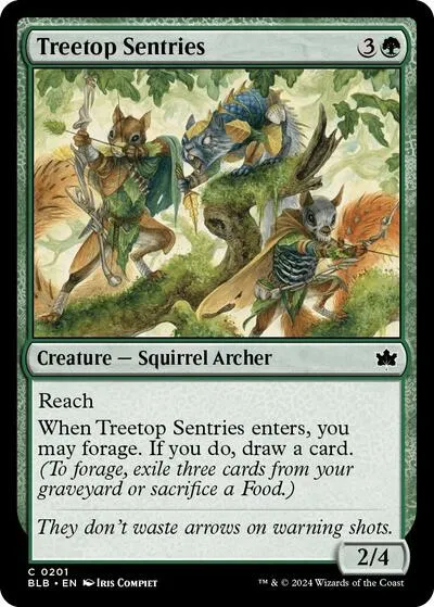 Treetop Sentries - Foil