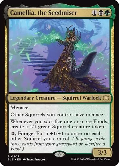 Camellia, the Seedmiser - Foil