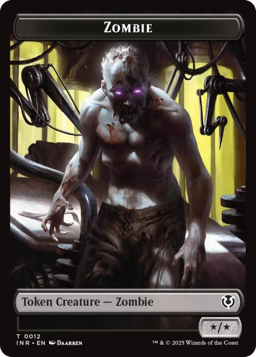 Zombie (0011) // Zombie (0012) Double-Sided Token