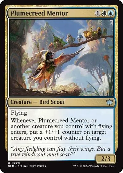 Plumecreed Mentor - Foil