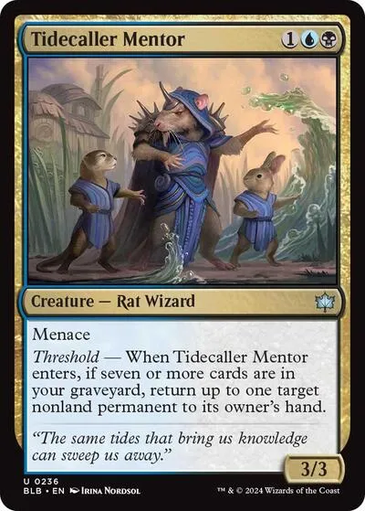 Tidecaller Mentor - Foil