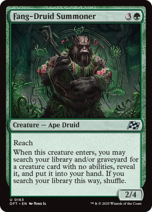 Fang-Druid Summoner - Foil