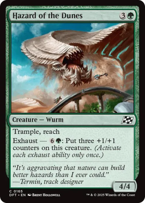 Hazard of the Dunes - Foil