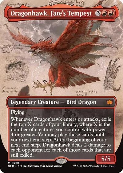 Dragonhawk, Fate's Tempest - Foil