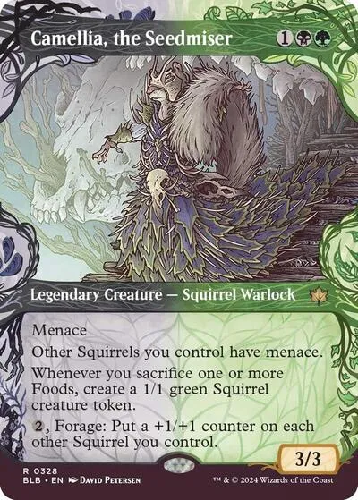 Camellia, the Seedmiser - Foil