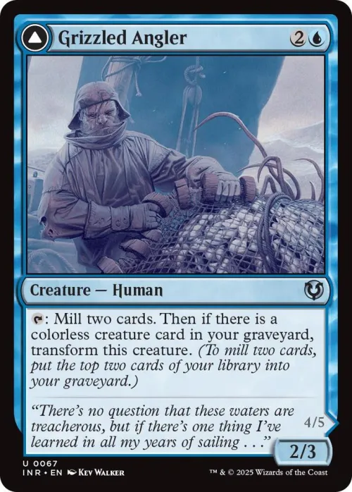 Grizzled Angler - Foil