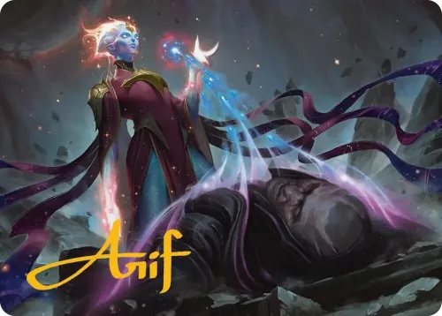 Lightstall Inquisitor Art Card - Gold Stamped Signature