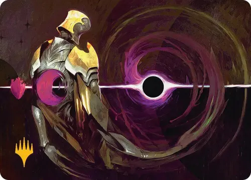 Gravkill Art Card - Gold Stamped Planeswalker Symb