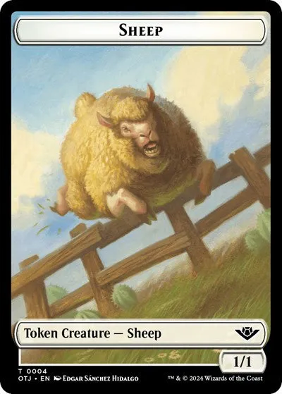 Sheep // Plot Double-Sided Token