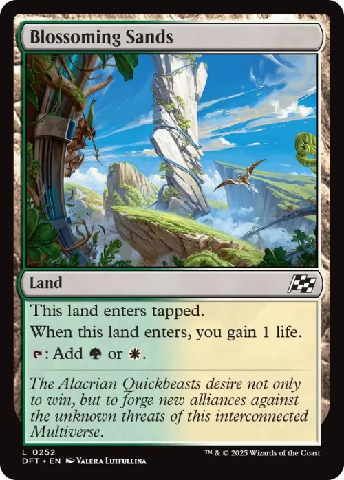 Blossoming Sands - Foil