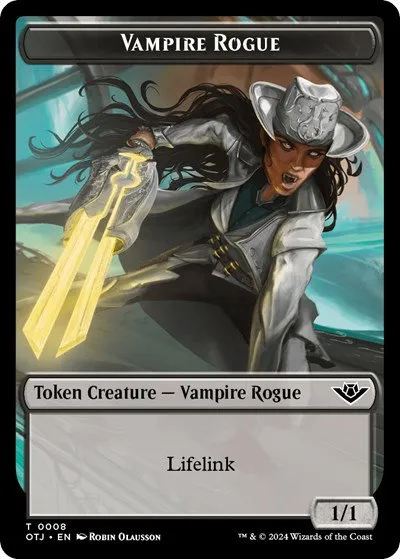 Vampire Rogue Token - Normal Vampire Rogue Token