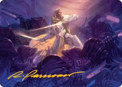 Syr Vondam, Sunstar Exemplar Art Card - Gold Stamped Signature