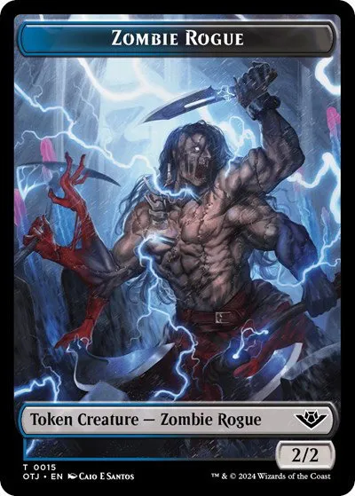 Zombie Rogue Token - Normal Zombie Rogue Token
