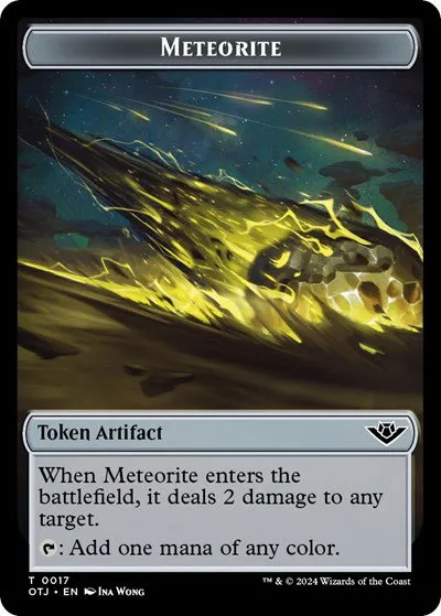 Meteorite Token - Normal Meteorite Token