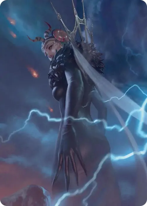 Edea, Possessed Sorceress Scene Art Card - Normal Edea Possessed Sorceres