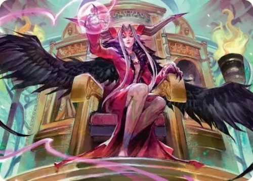 Sorceress's Schemes Art Card - Normal Sorceress S Schemes Art